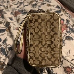 Coach wristlet